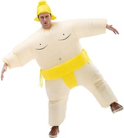 Chine Gonflable Usine Haute Qualité Sumo Costume Publicité Gonflable Marche Inflat Costume Personnalisé adulte Bébé Vêtements