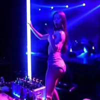 Sexy Hot Stripper Jumping Platform Pôle illuminé Go Go Go Box Stripper Dance Stick Stage Lights GOGO Stand Performance