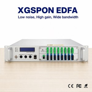 Wolck 16 32 64 พอร์ต XGPON WDM เครื่องขยายสัญญาณไฟเบอร์ออปติกแบบโอเวอร์เลย์คอมโบ PON <span class=keywords><strong>1270</strong></span> 1577nm <span class=keywords><strong>XG</strong></span>(S)PON 16/32/64 พอร์ต XGSPON EDFA - Product Image 1