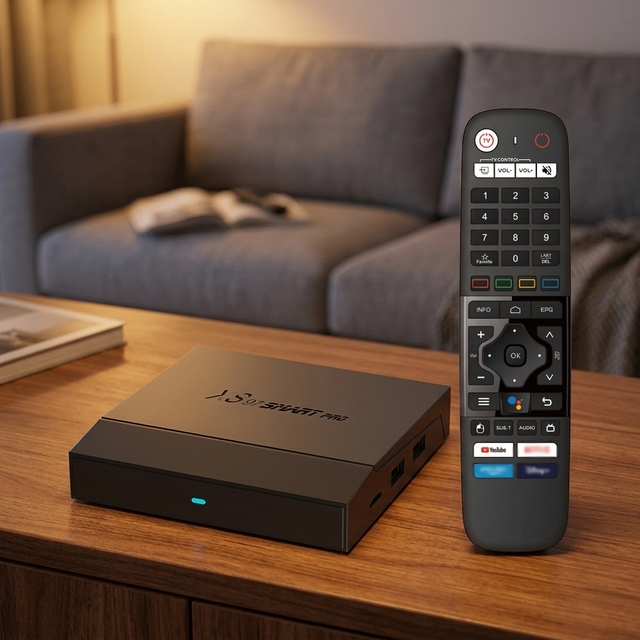 Factory Supply Smart Pro TV Box Multimedia Set Top Box Multilingual System Custom Logo & Packaging Support