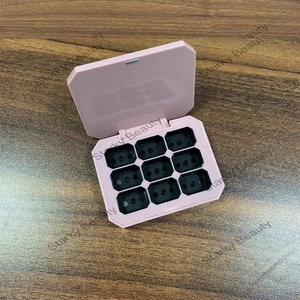 Bán buôn trang điểm màu Pallet Rỗng từ hút Nail Art Box nhựa Eye Shadow Palette - Product Image 3