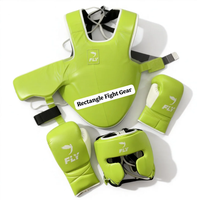 Protège-dents de boxe en cuir de vachette, protection souple, logo personnalisé, marque sans origine CN SHN