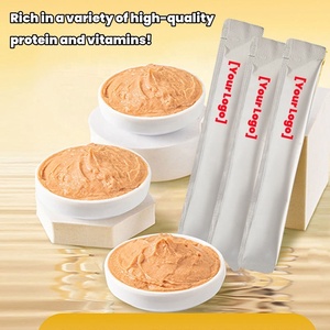 N4P 18g Bocadillos Húmedos para Gatos, Paquete Variado con Sabor Natural a Salmón y Atún, Snacks Suaves y Húmedos para Gatos, Alimento Complementario Premium para Mascotas - Product Image 4