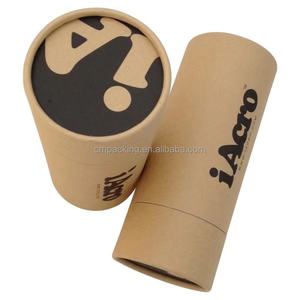 Boîte à tubes ronds en <span class=keywords><strong>papier</strong></span> Kraft, noix, grains, cadeau, bonbons, chocolat, thé, café, aliments, <span class=keywords><strong>cylindre</strong></span>, emballage artisanal en carton, boîtes à tubes - Product Image 4