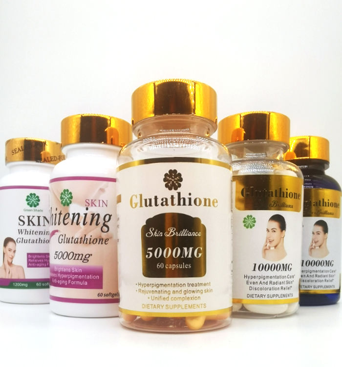 Health and Beauty Glutathione Natural Whitening Anti-aging Collagen Organic Vitamin C+E Soft Capsule Health Products