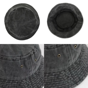 Gorra de Pescador Vintage de Algodón Lavado para Viajes al Aire Libre con Diseño Personalizado de tu Logotipo - Product Image 4