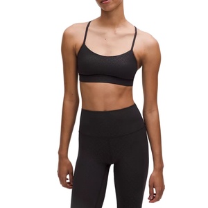 Soutien-gorge de sport léger pour femme, nouveau style, personnalisable, en coton uni, respirant, réversible, grandes tailles, toucher doux, à prix réduit - Product Image 6