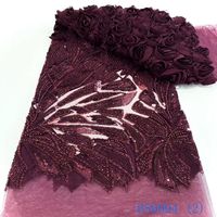 Perles de paillettes de dentelle brodées à la main de haute qualité perles pour robes de mariée accessoires de couture bonne technologie textile