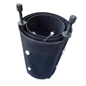 Maille d'anode en titane avec revêtement en ruthénium pour le traitement des eaux usées Dégradation électrochimique Polluants organiques - Product Image 6