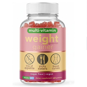 Integratori Vitaminici per Aumento di Peso Caramelle Gommose Vegane Senza Zucchero Multivitaminico per Migliorare le Curve Gommose per Donne e Chi è Selettiva nell'Alimentazione OEM/ODM - Product Image 1
