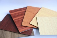Panneaux muraux imperméables en aluminium à grain de bois, panneaux composites 4x8, matériaux de construction pour l'extérieur, revêtement métallique, panneau ACM