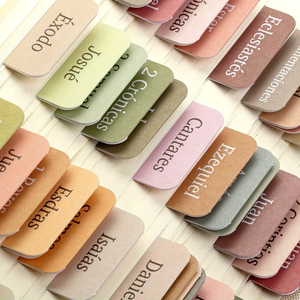 Tùy Chỉnh Thiết Kế Lụa Cảm Ứng Laminate Nhiều Lớp Kinh Thánh Tab Với Lá Vàng Nổi Kinh Thánh Nghiên Cứu Nguồn Cung Cấp Kinh Thánh Cuốn Sách Tab - Product Image 6