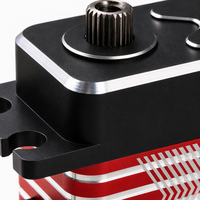Servo Brushless Impermeabile a Basso Profilo con Cassa in Alluminio da 27mm 25KG XQ-BLS325 Programmabile per Auto RC 1/10 XQ-POWER 8.4V Nuovo