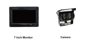 1080p Hd Carretilla elevadora inalámbrica Vista trasera Cámara impermeable Ip69k con <span class=keywords><strong>Monitor</strong></span> Cámara magnética para carretilla elevadora Ayuda de marcha atrás - Product Image 3