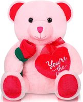 Valentijn Knuffel Gevulde Rose Bloem Teddy Beer Met Rood Hart Pluche I Love U Teddy Beer Dier Speelgoed Voor Valentijn geschenken