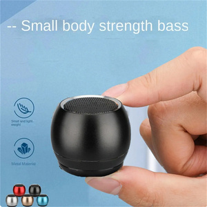 TWS Loa <span class=keywords><strong>Handfree</strong></span> Xách Tay Điện Thoại Di Động Mini Màu Xanh Răng Không Dây Nhỏ Loa Siêu Trầm Âm Bass Hộp Mini Kim Loại Loa - Product Image 3