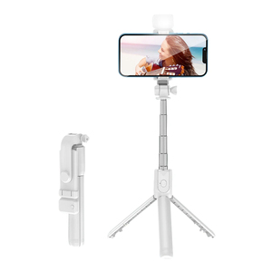 ขาตั้งโทรศัพท์แบบพกพา Huyo Mini ปรับได้ ยืดหดได้ หมุนได้ ใช้เป็นไม้เซลฟี่ได้ พร้อมรีโมทสำหรับถ่ายวิดีโอและไลฟ์สด - Product Image 2