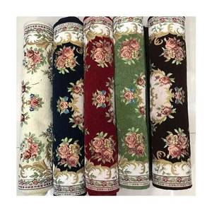 Alfombra de oración de poliéster cómoda, directamente del fabricante, con nuevo diseño y el último estampado floral musulmán con tejido acolchado. - Product Image 1