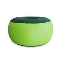 Tabouret de voyage rond en plein air siège repose-pieds portable intérieur pouf tabouret gonflable