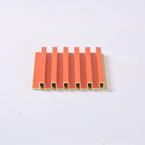 Home Interior Fluted Wall Panels Waterproof <strong>Plastic</strong> Composite PVC Coating <strong>Cladding</strong> Decorative <strong>Bathroom</strong> Design for Indoor Office - Product Image 4