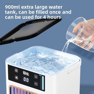Nouveau mini climatiseur domestique, ventilateur de climatisation, grand réservoir <span class=keywords><strong>d</strong></span>'eau, humidificateur, atomiseur, <span class=keywords><strong>refroidisseur</strong></span> portable de bureau USB, <span class=keywords><strong>refroidisseur</strong></span> mobile - Product Image 3