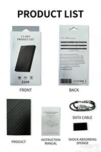 Caja Externa para Disco Duro SATA USB 3.0 <span class=keywords><strong>de</strong></span> 2.5 Pulgadas, Carcasa <span class=keywords><strong>de</strong></span> ABS sin Herramientas, 5 Gbps, Compatible con UASP para SSD <span class=keywords><strong>de</strong></span> 4 TB - Product Image 5