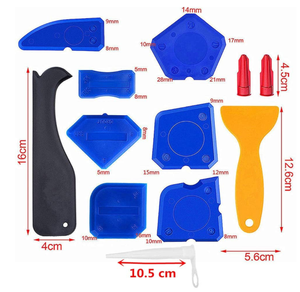 Dụng Cụ Bít 13 Món Dụng Cụ Hoàn Thiện Bịt Kín Bằng Silicon Dụng Cụ Cạo Vữa Và Vòi Phun - Product Image 3