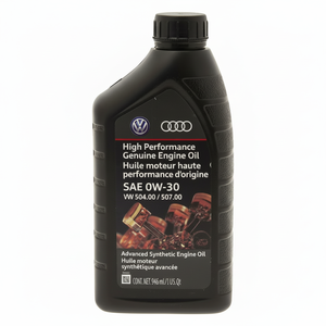 AUDI & VOLK 0W30 Aceite Lubricante Automotriz Aceite de Motor SAE 6X1 QT 125292 - Product Image 1