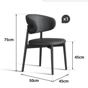 Kadife/sherpa ahşap <span class=keywords><strong>Vintage</strong></span> yemek sandalyeleri Nordic rahat döşemeli mobilya sandalyeler olaylar restoran için - Product Image 5