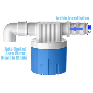 Yüksek kalite 1/2 inç su tankı hiçbir gürültü su tankı için otomatik kontrol su vanası şamandıra valfi - Product Image 5