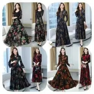 26 t Robes d'été décontractées pour femmes, tailles mixtes, manches courtes, style mode, vêtements d'occasion, nouvelles balles de vêtements mixtes pour femmes - Product Image 3