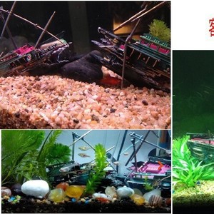 Pacchetto paesaggistico, giocattoli per aumentare l'ossigeno, navi naufragate in acque profonde e navi affondate accessorio decorativo per acquario - Product Image 4