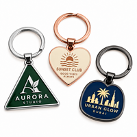 Fabrication de porte-clés personnalisés en alliage de zinc émaillé, logo doux personnalisé, cadeau souvenir, porte-clés promotionnel personnalisé