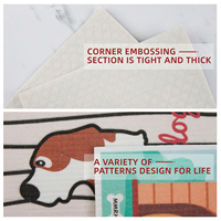 Essuie-tout de cuisine en microfibre, design personnalisable, chiffon à vaisselle suédois, compostable, biodégradable, réutilisable
