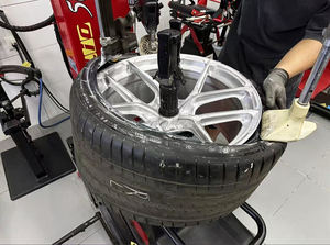 ล้อฟอร์จ Satin Silver 5x112 5x120 สำหรับรถ BMW F96 X6M X5M F95 M3 G80 M4 CSL M5 สำหรับรถ <span class=keywords><strong>Audi</strong></span> E-tron <span class=keywords><strong>GT</strong></span> A5 RS5 สำหรับรถ Porsche 911 Carrera - Product Image 3