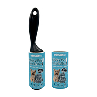 Benutzer definiertes Logo Handbuch Klebe papier Zerreißen Tierhaarent ferner Extra Sticky Lint Roller