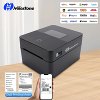 MHT-L9250 prix de gros haute vitesse 4 pouces Imprimante étiquette autocollante 8 mo de mémoire Flash imprimante d'étiquettes d'expédition thermique
