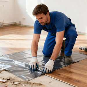 Revêtement de sol <span class=keywords><strong>Protech</strong></span> SPC - Moderne, écologique, imperméable, PVC résistant à l'usure, 0,3 mm / 0,5 mm, usage intérieur, design graphique, 5 ans - Product Image 3