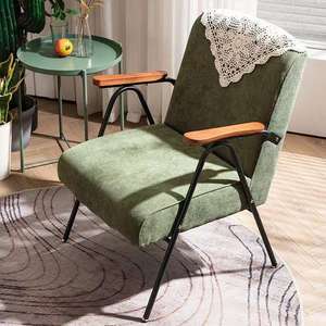 <span class=keywords><strong>โซฟา</strong></span>เดี่ยวสไตล์วินเทจใหม่เรียบง่ายสไตล์จีนผ้าบ้านเฟอร์นิเจอร์ห้องนั่งเล่นดีไซน์เนอร์เก้าอี้พักผ่อนเก้าอี้ระเบียง - Product Image 3