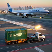 Agent d'expédition professionnel porte-à-porte pour services de dédouanement de fret aérien/maritime depuis la Chine vers le Mexique, service DDP