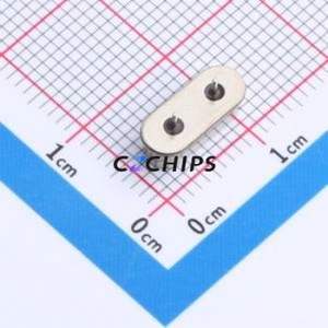 KUS240000920 Crystal (Passive) HC-49S Crystal Oscillator 24MHz 20ppm 9pF 20ppm - Product Image 2