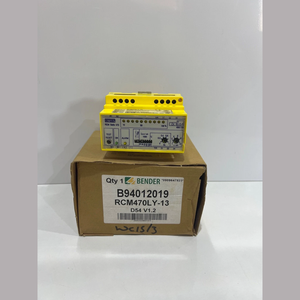 Moniteur de courant résiduel BENDER RCM470LY-13 pour systèmes informatiques, montage sur rail DIN, boîtier IP65, conception allemande - Product Image 1