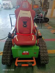 विकलांग समुद्र तट टोडो निर्माण मशीनरी भागों के लिए झुकाव प्लेटफार्म सीढ़ी लिफ्ट के साथ पोर्टेबल इलेक्ट्रिक एवी पावर व्हीलचेयर - Product Image 6