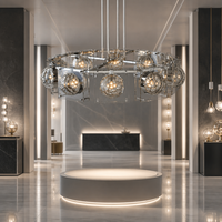 Lustre en gros de luxe pour bar, salle à manger, restaurant, salon – Suspension design contemporain