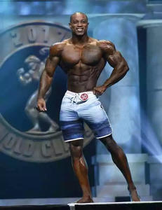 Pantalon de compétition de musculation décontracté pour homme, coupe droite, en mélange polyester/coton, séchage rapide, extensible, avec cordon de serrage, plat - Product Image 3