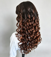 Perruques en dentelle HD à cheveux longs ondulés et bouclés péruviens, 100 % cheveux humains vierges, densité 180 %, effet naturel et volumineux, vente directe d'usine, best-seller