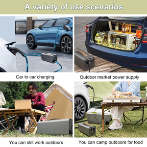 ZKYC FDB007 OEM/ODM Nouveau design Déchargeur DC 5kW V2L avec prise de <span class=keywords><strong>charge</strong></span> CCS2 DC, câble de 140 cm, dé<span class=keywords><strong>charge</strong></span> portable pour véhicule électrique - Product Image 3