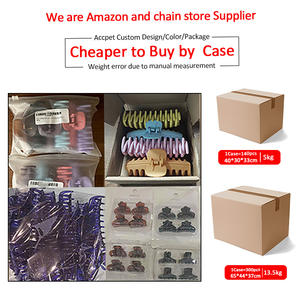 In magazzino 9.8cm 3.5 pollici Matte Sweer PC Vintage Hair Claws Clip per Gril Artstar 8376 - Product Image 6