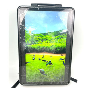 Custom Unisex 21.5 Inch Smart Lcd <b>Backpack</b> <b>Waterproof</b> Pc Featuring a Digital Billboard Walking Human Display <b>Backpack</b> - Product Image 3