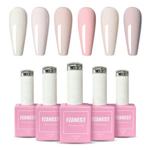 FZANEST Soak Off color Gel Polish Logotipo personalizado OEM Esmalte de uñas Muestra gratis Botellas privadas Esmaltes semipermanentes - Product Image 5